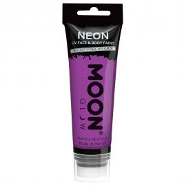 Moon Glow Neon UV Kropp- & Ansiktsfärg Lila 75 ml