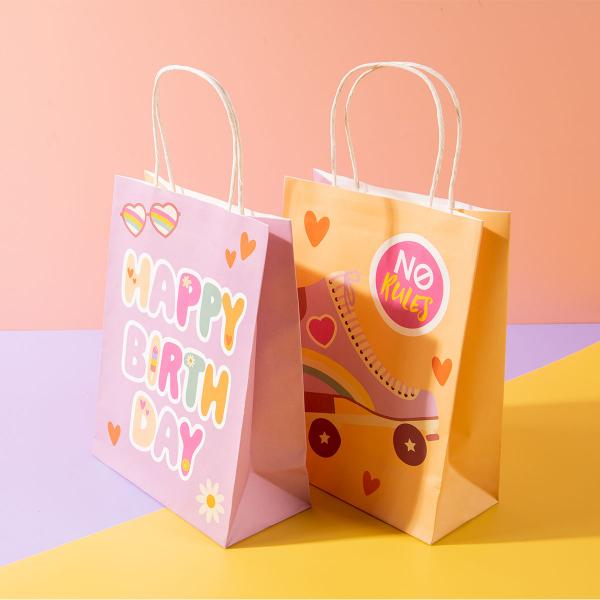 Presentpsar Happy Birthday Boho Girlz 6-pack