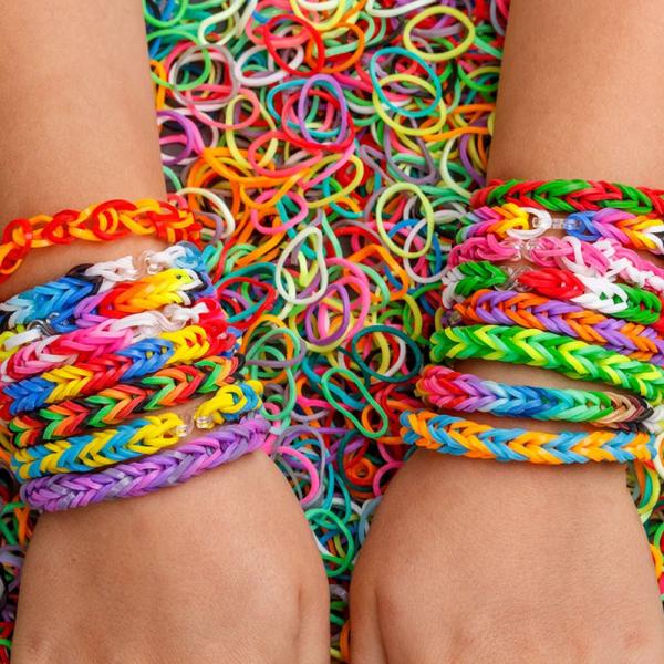 Loom Band Flerfrgade 300-Pack