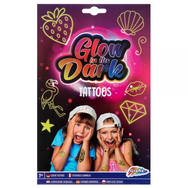 Temporra Sjlvlysande Tatueringar 2-pack