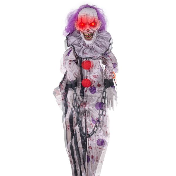 Hngande Animerad Clown 122 cm