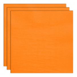 Engångsservetter Orange 24 cm 20-pack