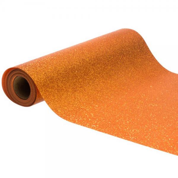 Bordslpare Glitter Orange 5m