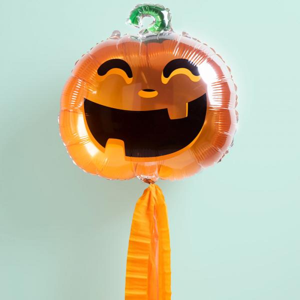 Folieballong Pumpa Transparent