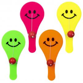 Paddle Balls Smiley 12 cm