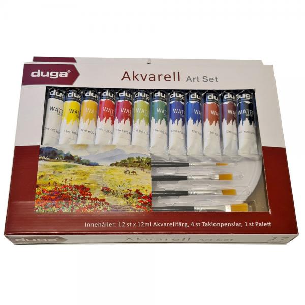 Akvarellfrgset 17-pack