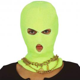 Balaclava Skidmask Neon Gul