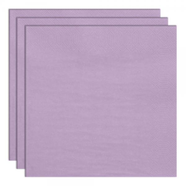 Engngsservetter Lavendel 24 cm 20-pack