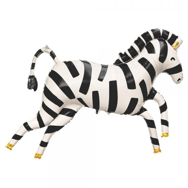 Zebra Djur Folieballong