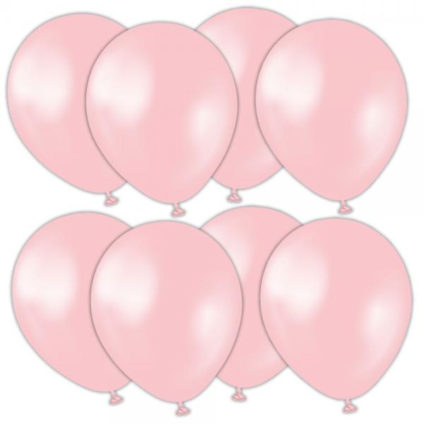 Latexballonger Pearl Pink 13 cm 25-pack