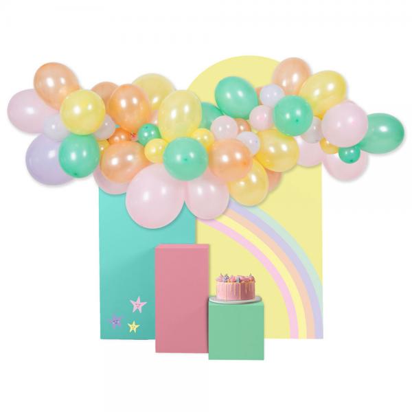 Ballonggirlang Unicorns Rainbows 66-pack