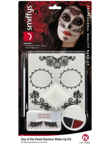 Day of the Dead Sminkset Glamour