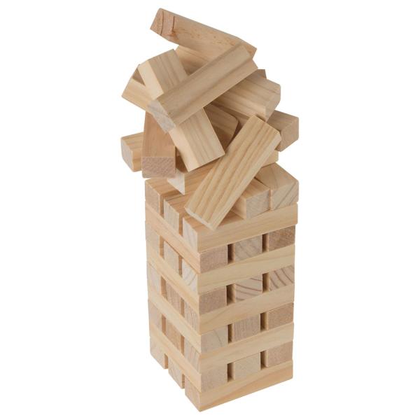 Jenga Tornspel i Plåtask