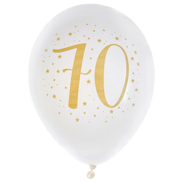 70 Års Ballonger Stjärnor