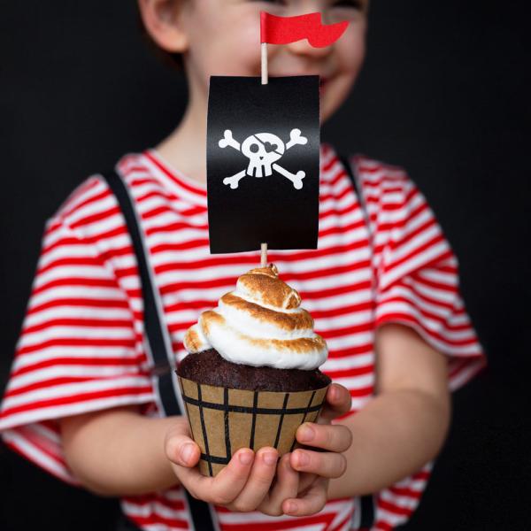 Pirates Party Cupcake Dekorations Kit