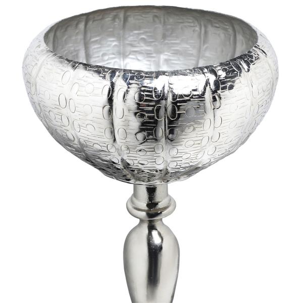 Silver Flaskkylare Stål 79 cm