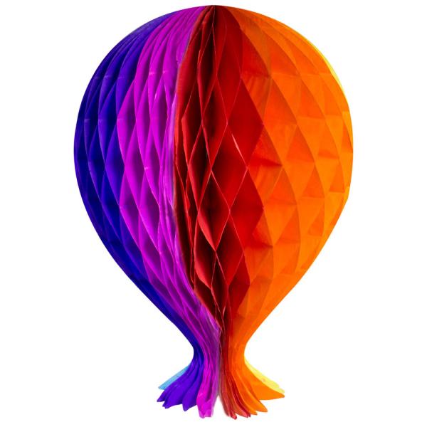 Honeycomb Ballong Regnbåge