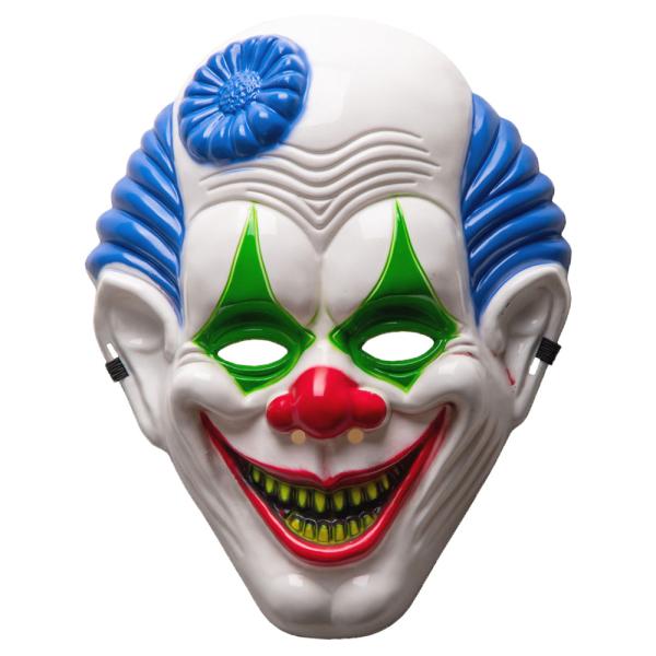 Läskig Clownmask Plast