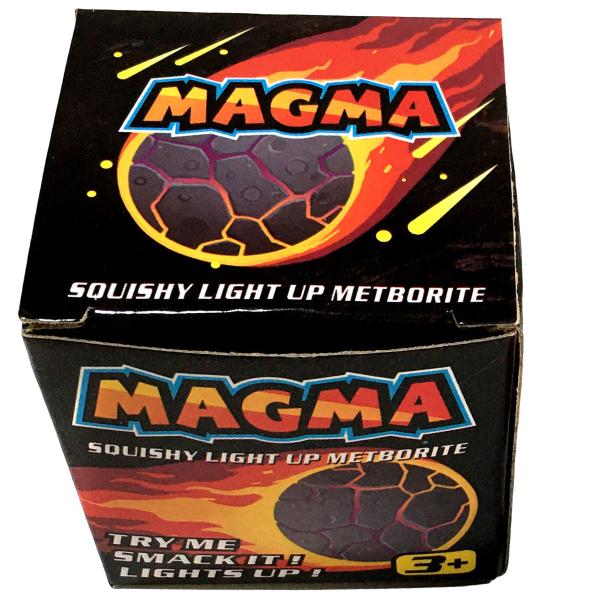 Blinkande Magma Klämboll