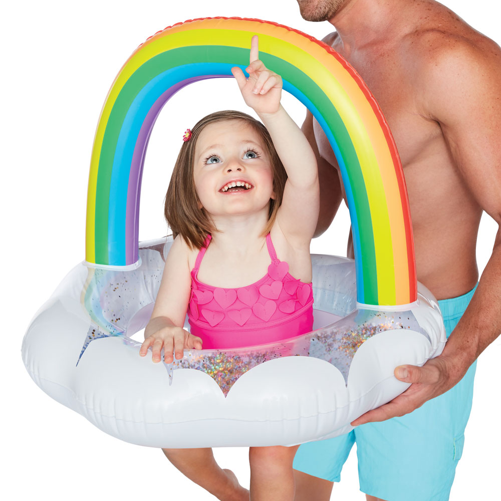 Badring Happy Rainbow för Barn