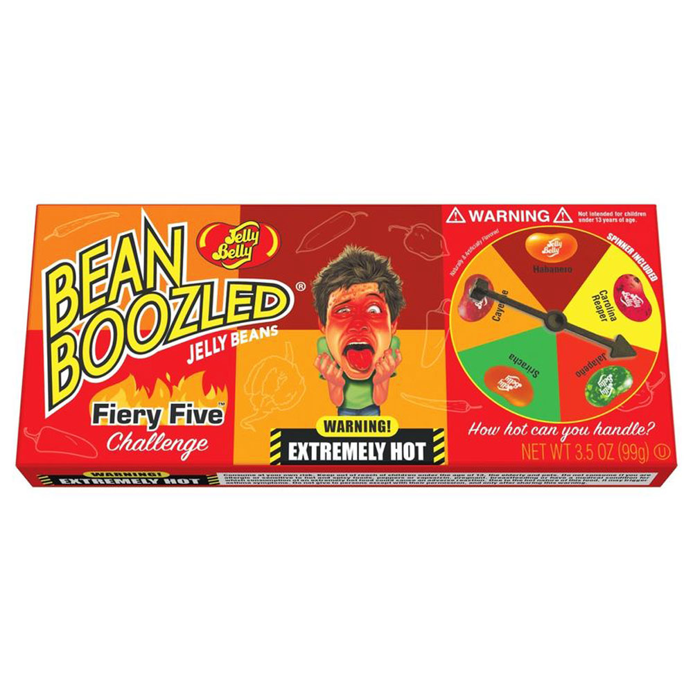 Bean Boozled Flaming Five Challenge | Roliga Prylar//Festartiklar//Högtider//Sällskapsspel//Godis//Festspel//Nyår//Midsommar//Ätbart & Drickbart | PartyOutlet