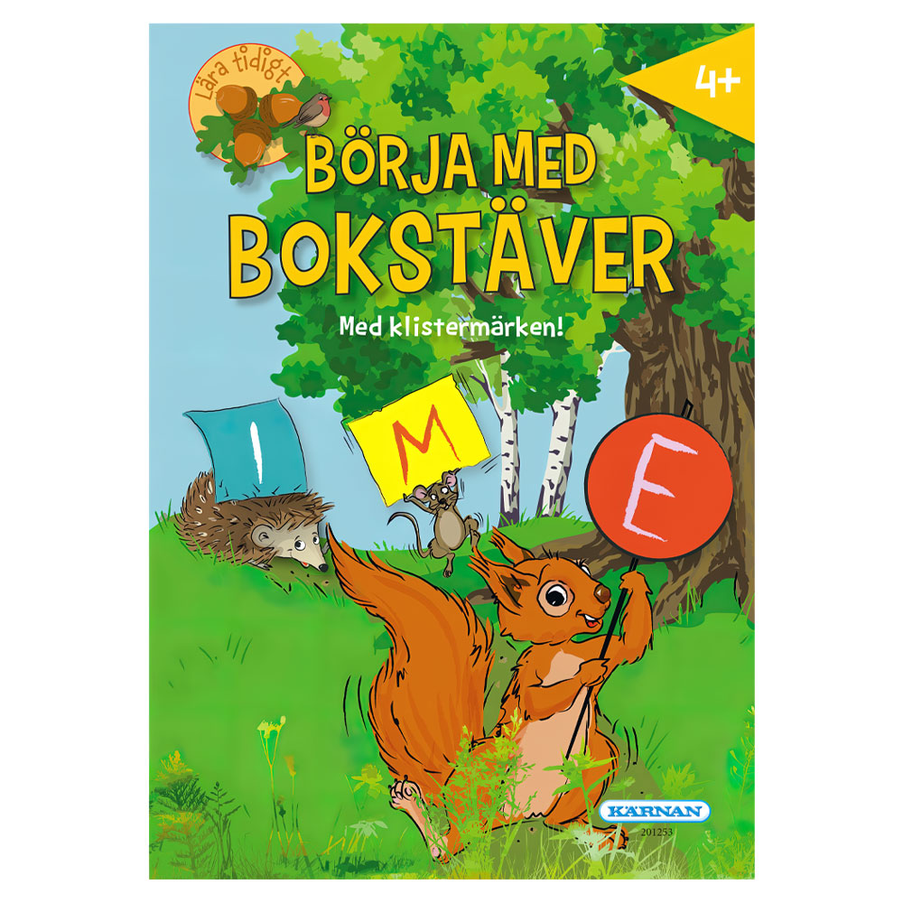 Börja med Bokstäver Övningsbok | Roliga Prylar//Högtider//Leksaker//Julklappar//Jul//Lek & Spel//Julklapp till barn | PartyOutlet