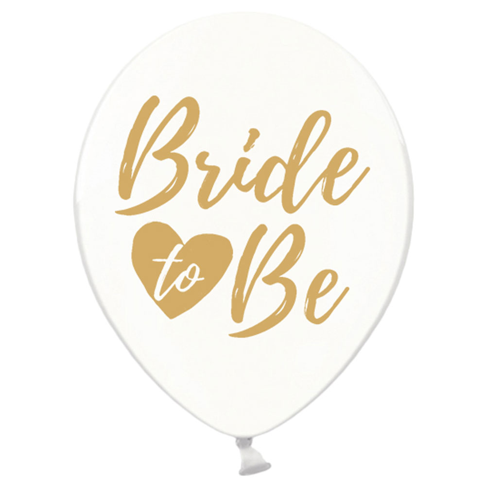 Bride To Be Latexballonger Guld | Möhippa//Festartiklar//Ballonger//Latexballonger//Högtider//Heliumballonger//Fler Högtider//Möhippa Dekorationer | PartyOutlet