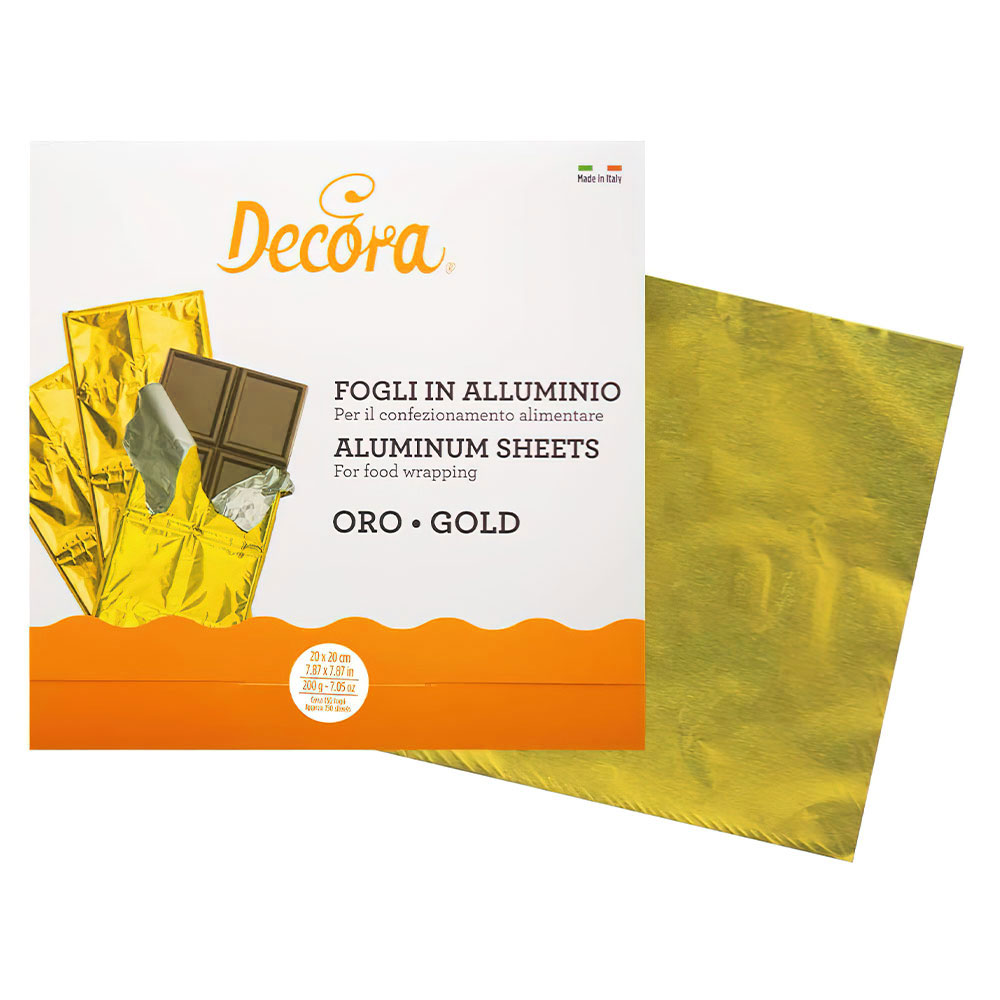 Chokladfolie Guld 150-pack