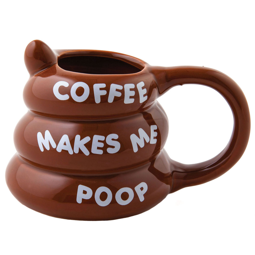 Coffee Makes Me Poop Kaffemugg