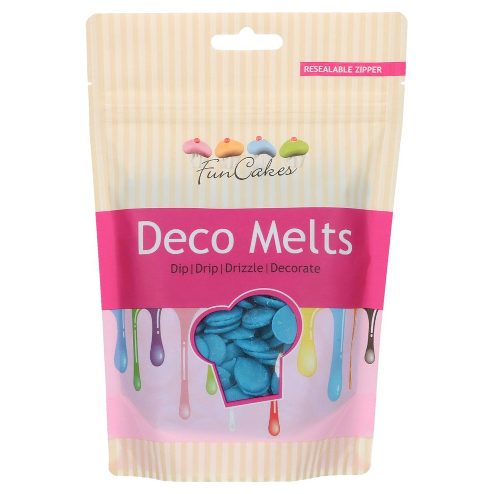 Deco Melts Blå | Festartiklar//Baktillbehör//Candy Melts//Baka//Ätbart & Drickbart//Till tårtan | PartyOutlet