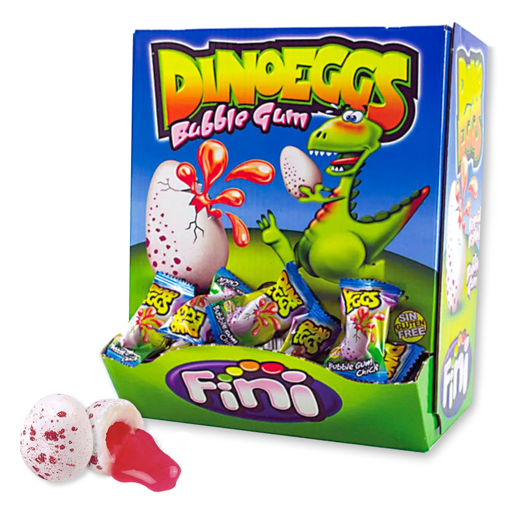 Dino Eggs Tuggummi | Festartiklar//Godis//Barnkalas//Tuggummi//KALASTEMAN//Ätbart & Drickbart//Dinosaur Kalas//Godis Storpack | PartyOutlet