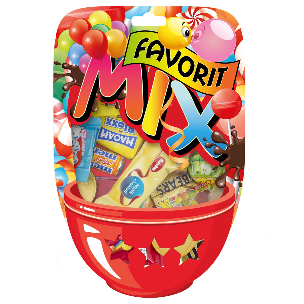 Favoritmix Godispåse | Festartiklar//Godis//Barnkalas//KALASTEMAN//My Little Pony kalas//Paw Patrol kalas//Ätbart & Drickbart//Masha och Björnen Kalas//Paw Patrol Skye Kalas//Kalaspåsar & Godis Masha//Kalaspåsar & Godis Paw//Kalaspåsar & Godis Sky//Kalaspåsar & Godis Pony | PartyOutlet