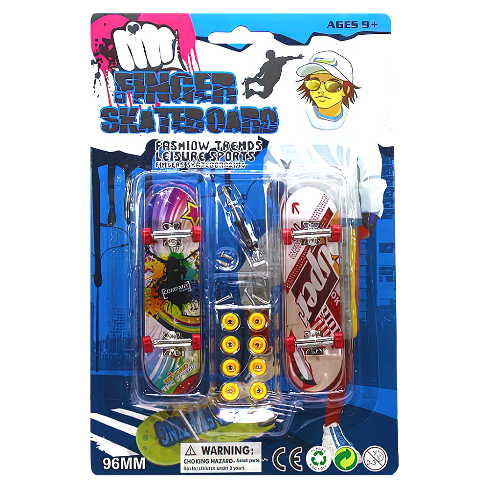 Fingerboards med Tillbehör Set | Roliga Prylar//Festartiklar//Kalastillbehör//Högtider//Leksaker//Kalasleksaker//Julklappar//Jul//Julklapp till barn//Fingerboards | PartyOutlet