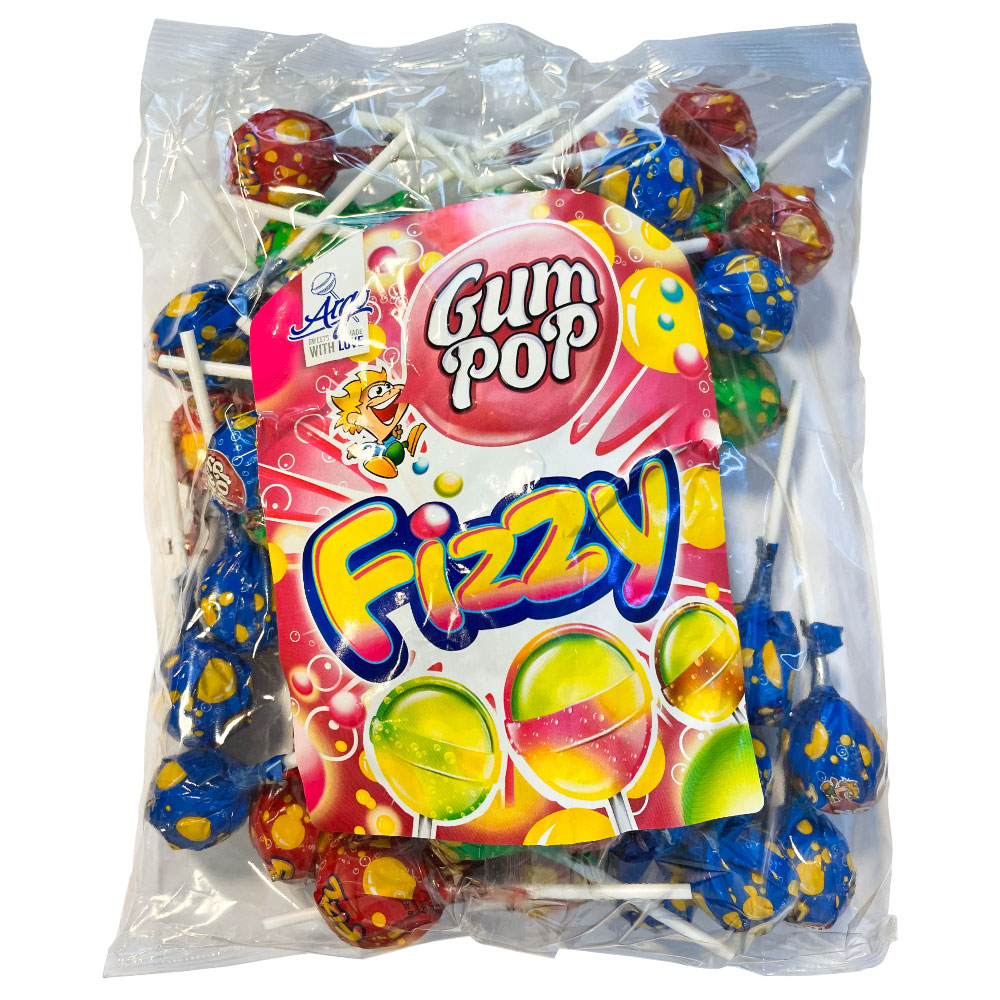 Gum Pop Fizzy Godisklubbor 48-pack | Festartiklar//Kalastillbehör//Godis//G//Ätbart & Drickbart//ind//Toy Story 4 Kalas//Toy Story Tillbehör//Godisklubbor//Godis Storpack | PartyOutlet