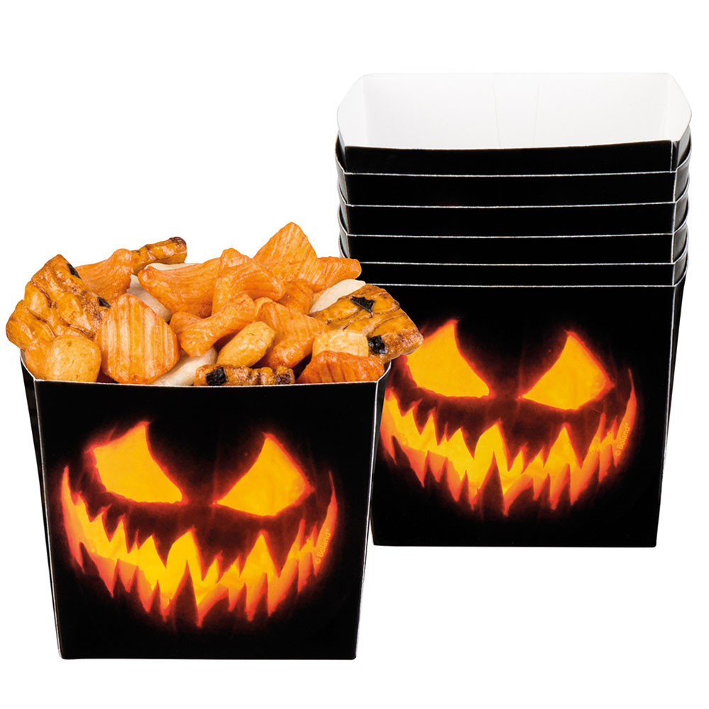 Halloween Snackslådor Läskig Pumpa