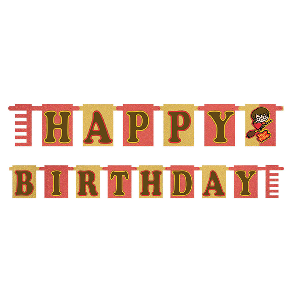 Harry Potter Happy Birthday Banderoll
