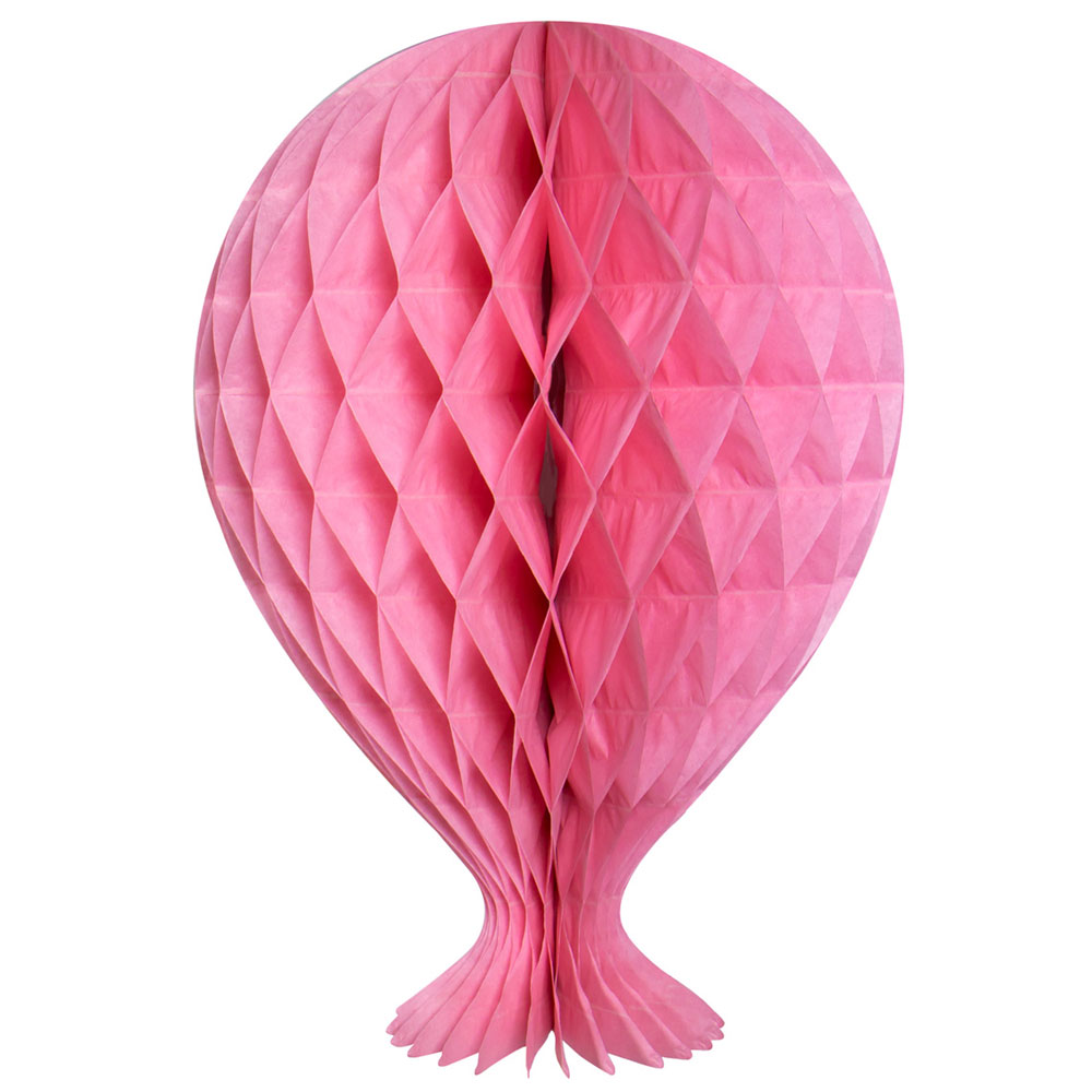 Honeycomb Ballong Baby Rosa