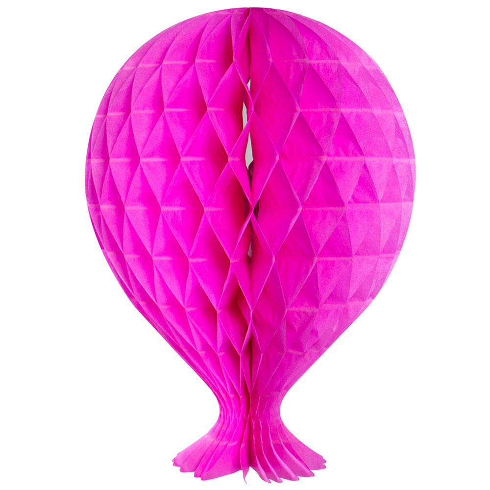 Honeycomb Ballong Magenta