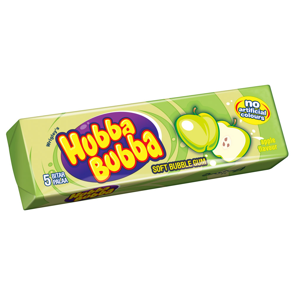 Läs mer om Hubba Bubba Tuggummi Äpple