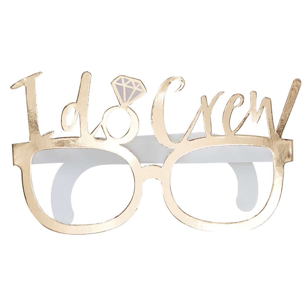 I Do Crew Pappglasögon | Tillbehör//Maskerad//Möhippa//Högtider//Glasögon//Accessoarer Maskerad//Fler Högtider//Möhippa Utklädnad | PartyOutlet