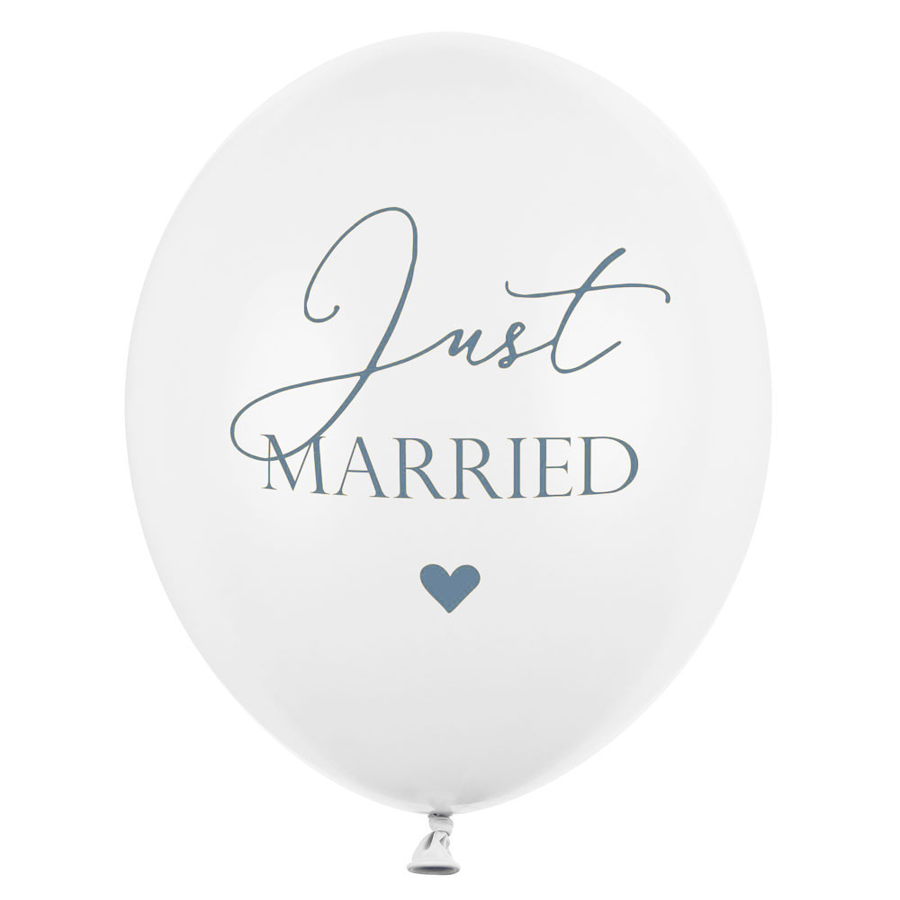 Just Married Latexballonger