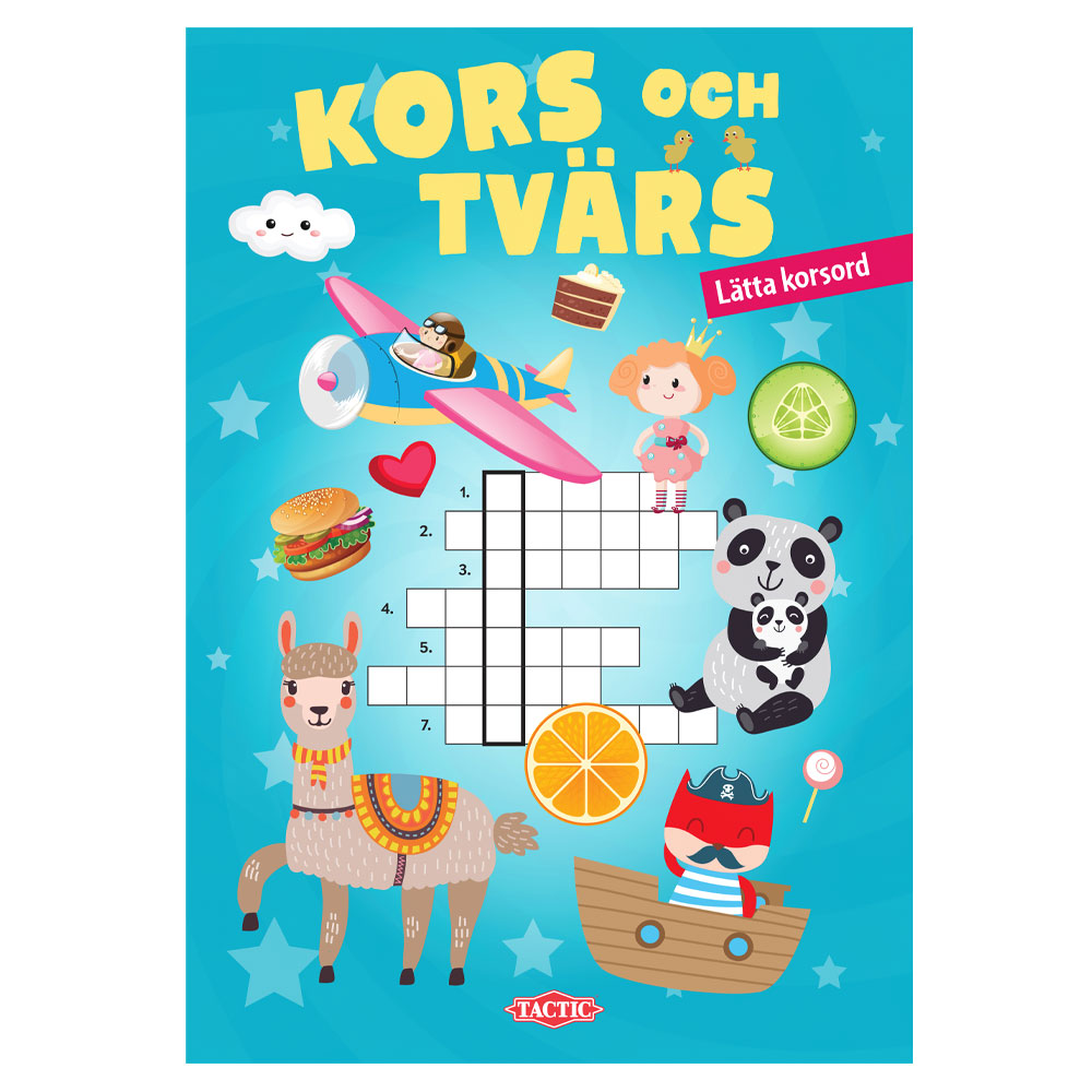 Kors och Tvärs Korsordsbok för Barn