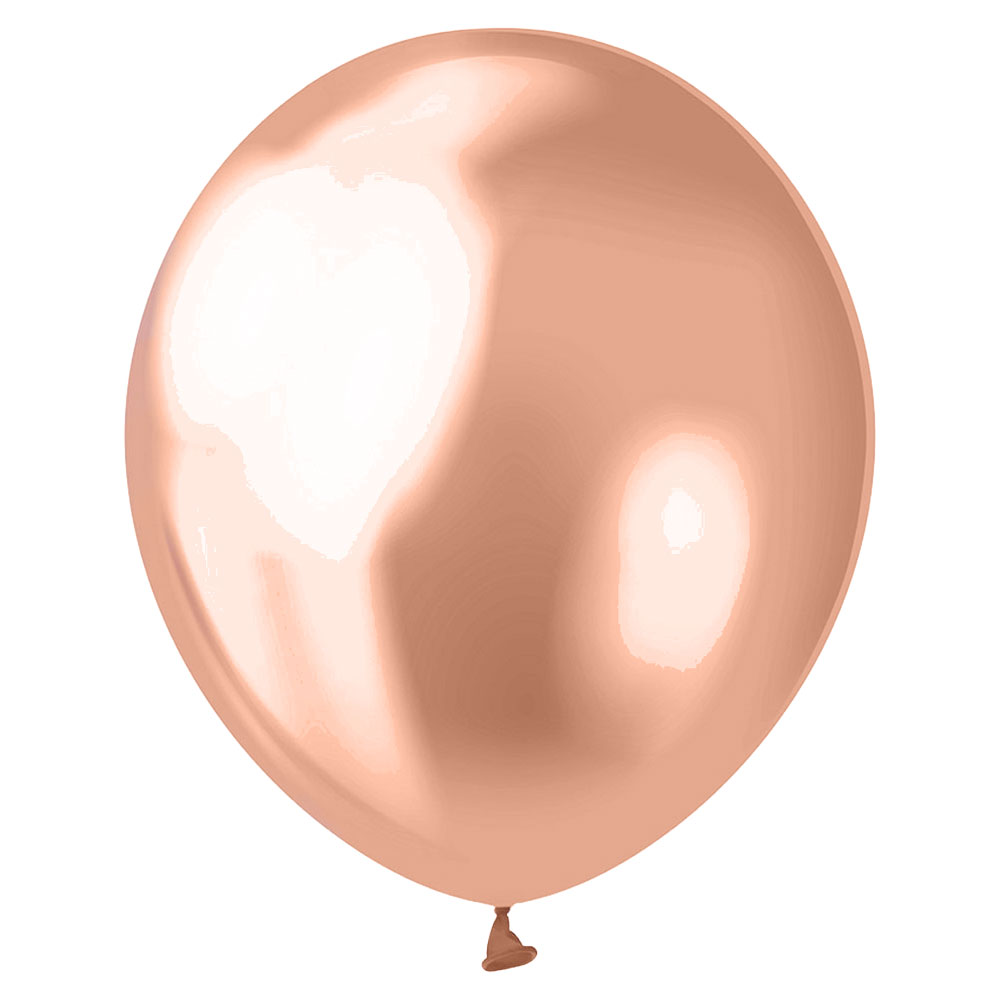 Latexballonger Chrome Roséguld Platinum | Festartiklar//Ballonger//Latexballonger//Högtider//Heliumballonger//Nyår//Enfärgade Ballonger//Nyårsballonger//Nyårsdekorationer | PartyOutlet