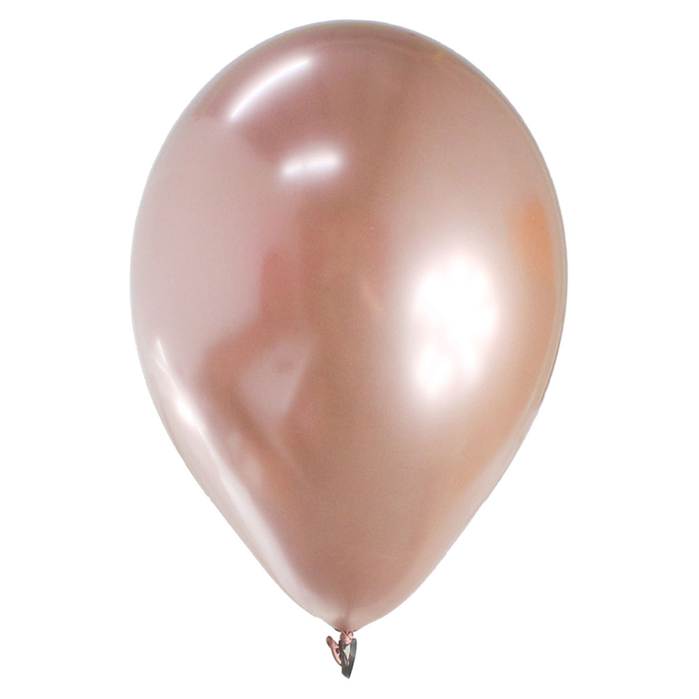 Latexballonger Metallic Roséguld