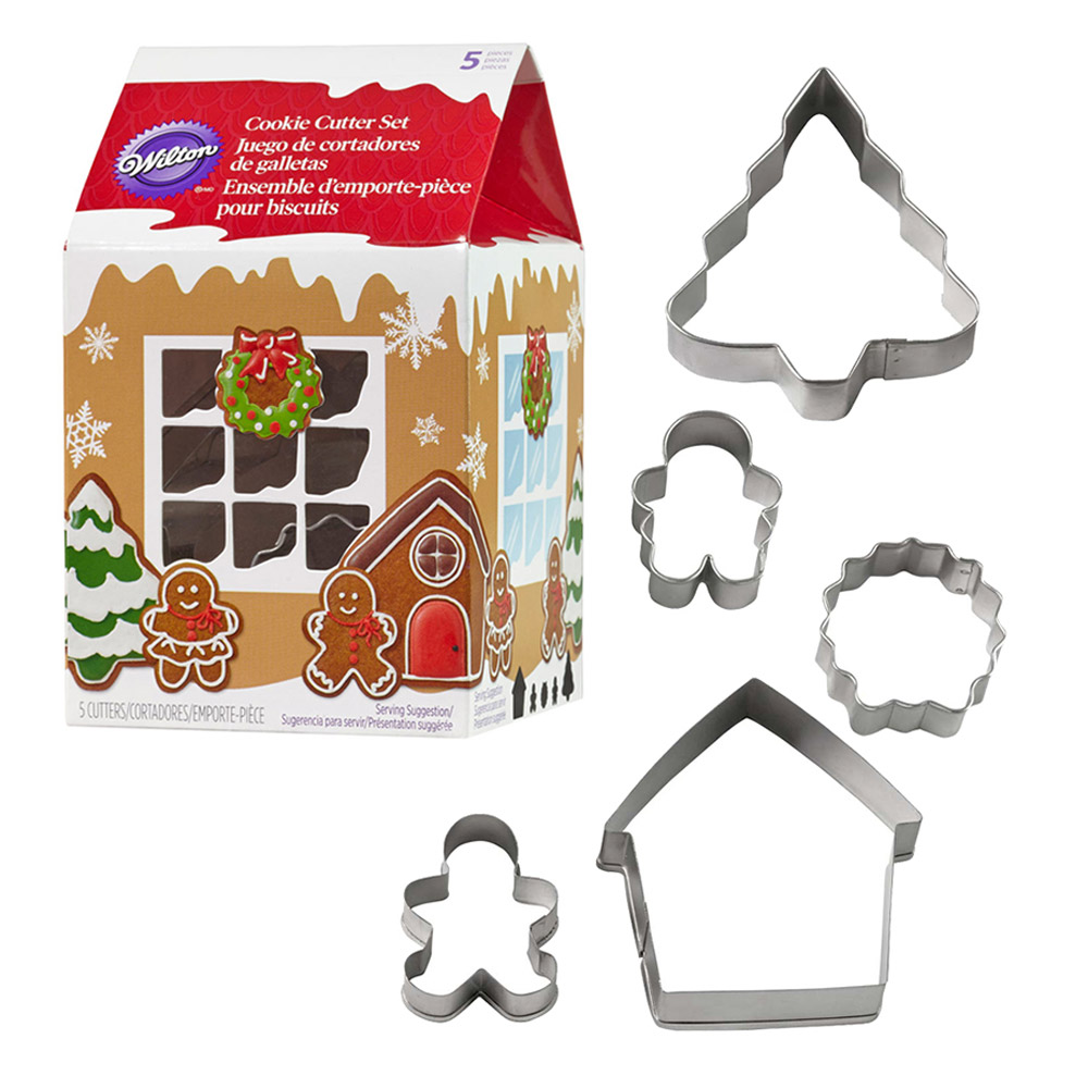 Mini Pepparkaksformar Set | Högtider//Bakformar//Baktillbehör//Jul//Kakformar//Baka//Julbakning | PartyOutlet