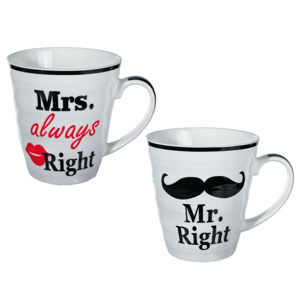 Mr Right & Mrs Always Right Muggar