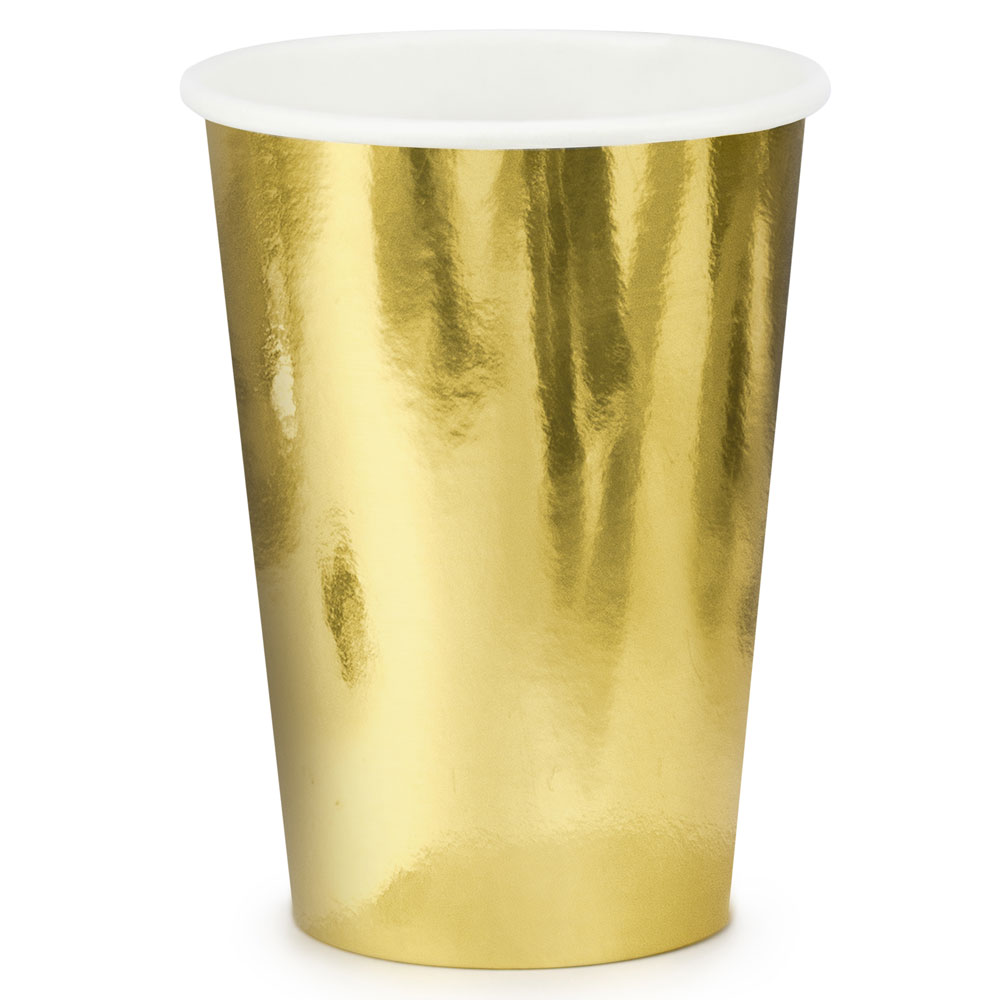 Muggar Metallic Guld