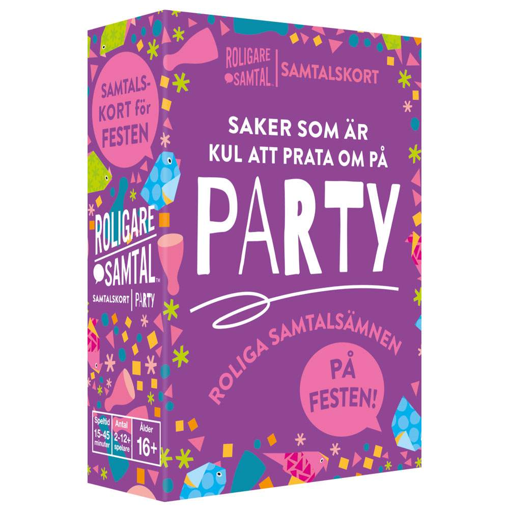 Party Roligare Samtalsämnen Frågespel | Roliga Prylar//Högtider//Sällskapsspel//Frågespel//Julklappar//Festspel//Jul//Billiga Julklappar//Lek & Spel | PartyOutlet