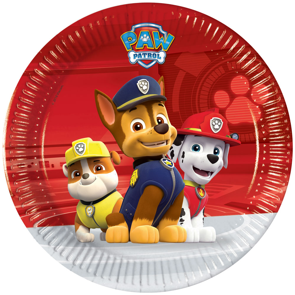 Paw Patrol Ready For Action Assietter