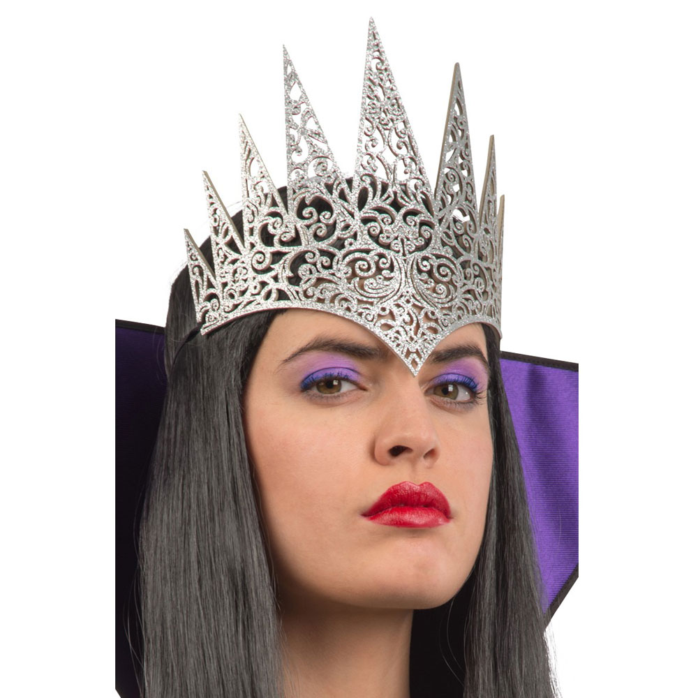 Prinsess Tiara Silver Glitter